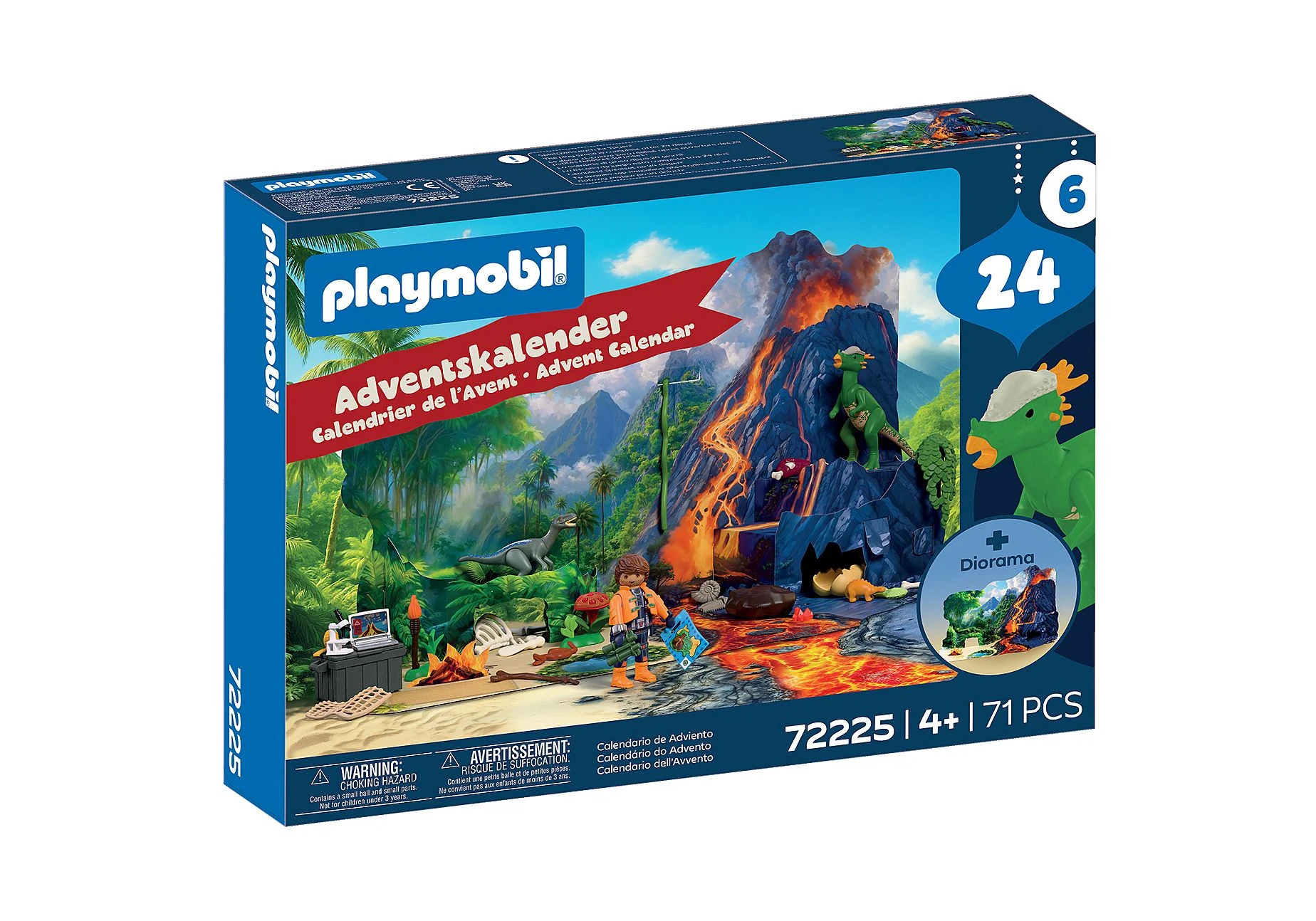 Playmobil 72225 Dinos Adventskalender Dino-Expedition