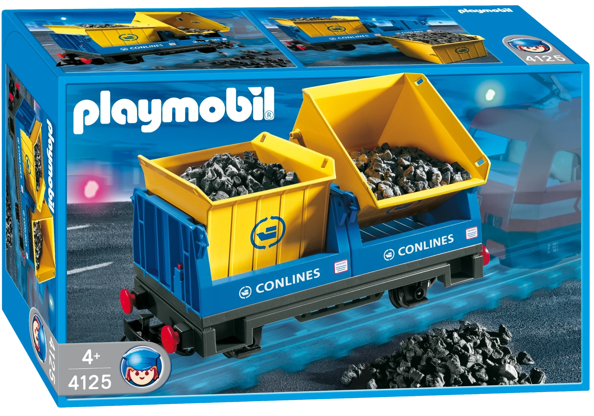 Playmobil 4125  RC Train  Kipplorenwaggon