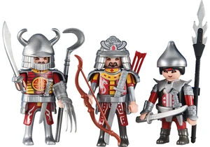 Playmobil 6326 Knights 3 Rote Asia Ritter (Folienverpackung)