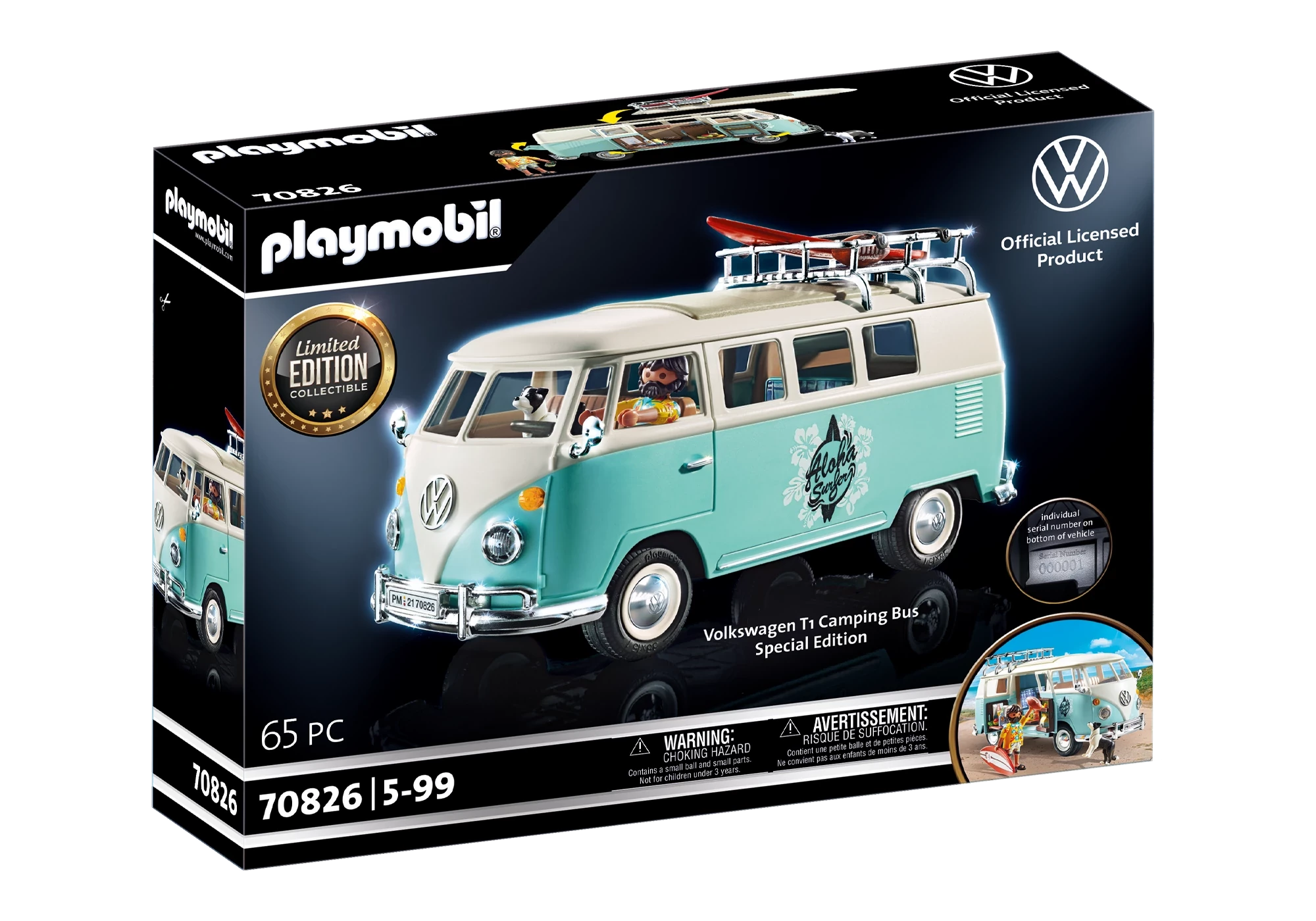 Playmobil 70826  Volkswagen  T1 Camping Bus Special Edition