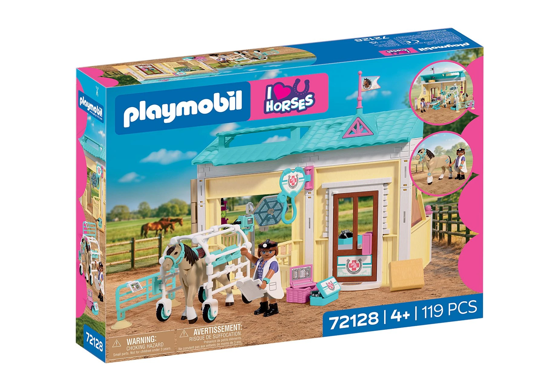 Playmobil 72128 I Love Horses Tierarztpraxis