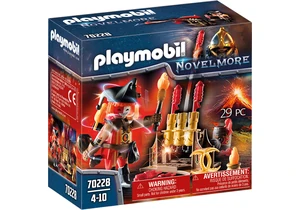 Playmobil 70228  Novelmore  Feuerwerkskanonen und Feuermeister