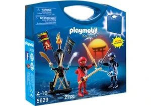 Playmobil 5629 Knights Carry Case Ninjas