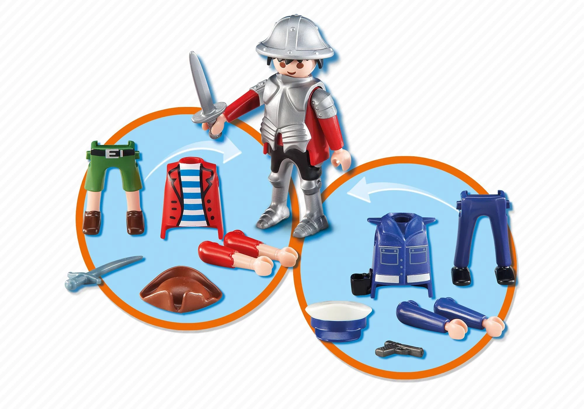 Playmobil 6529 Pirates Multiplay Figur Mann (Folienverpackung)
