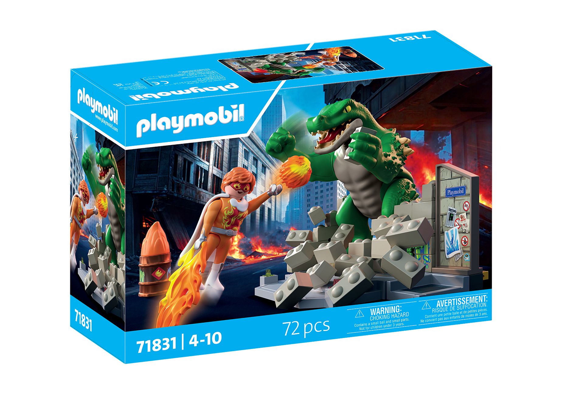 Playmobil 71831  Heroes  Helden-Showdown mit der Riesenechse