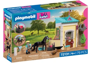 Playmobil 72131 I Love Horses Kleiner Stall mit Hufschmied