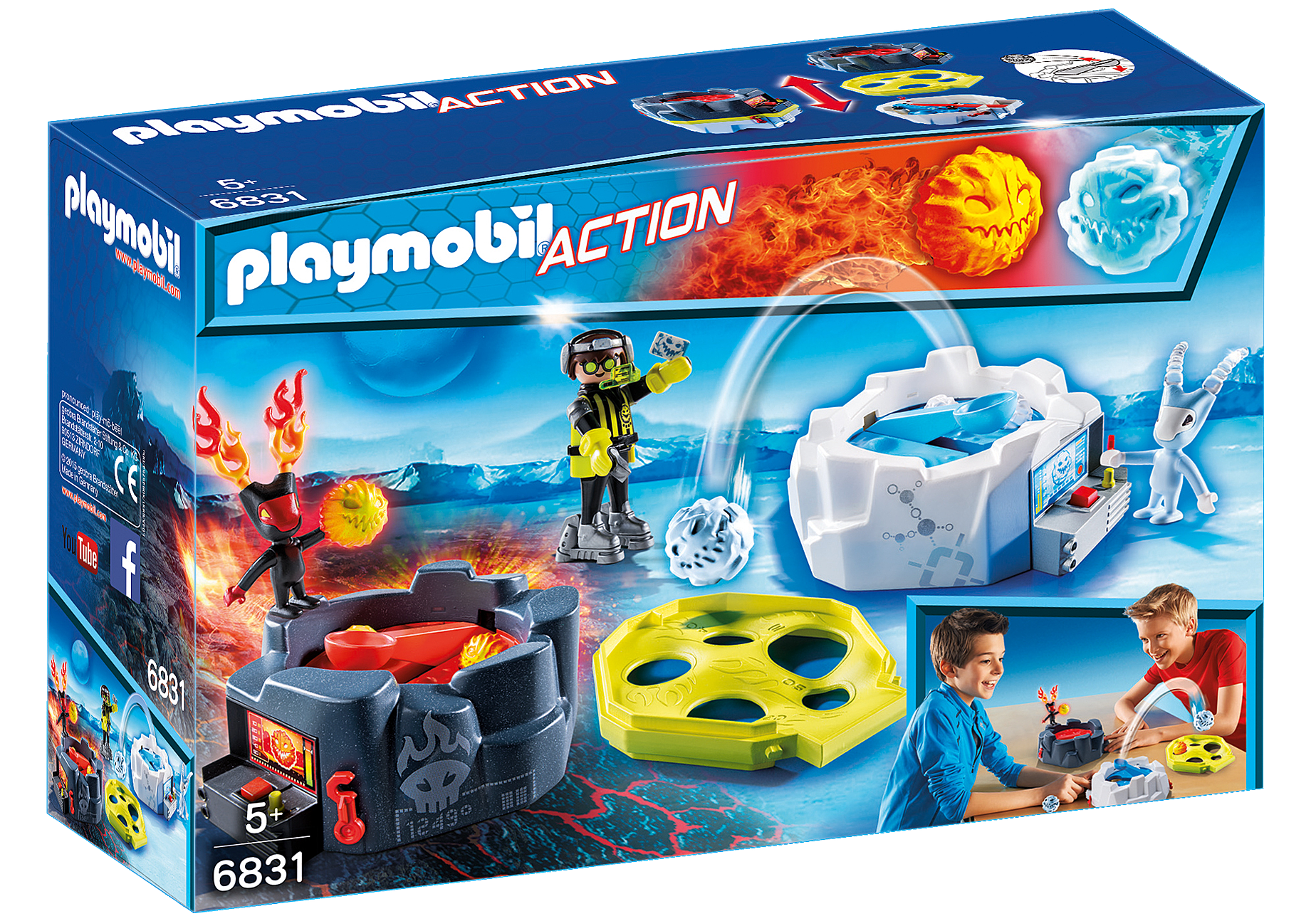 Playmobil 6831  Action  Fire plus Ice Game