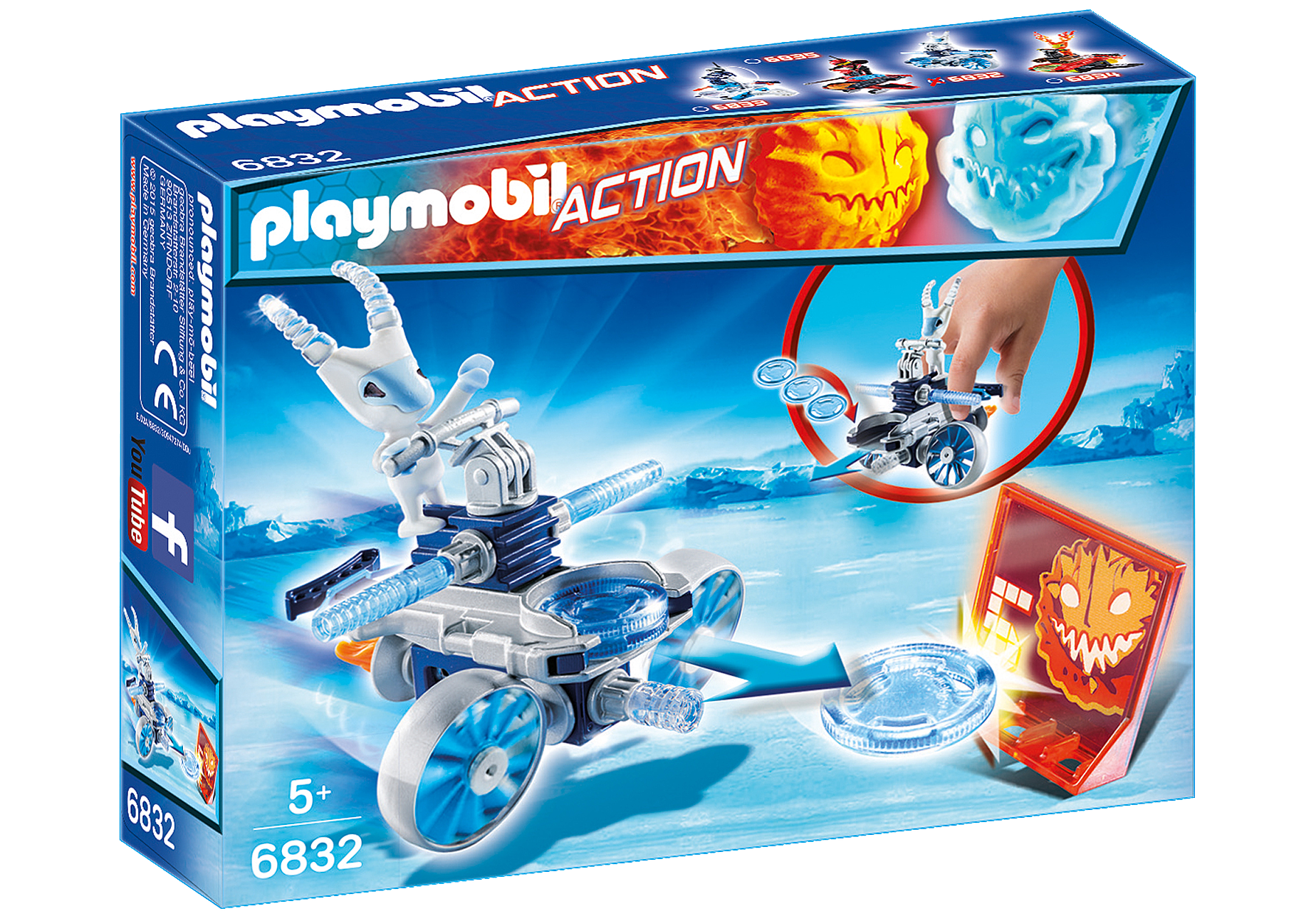 Playmobil 6832  Action  Frosty mit Disc-Shooter