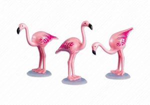 Playmobil 7432 Wild Life 3 Flamingos (Folienverpackung)