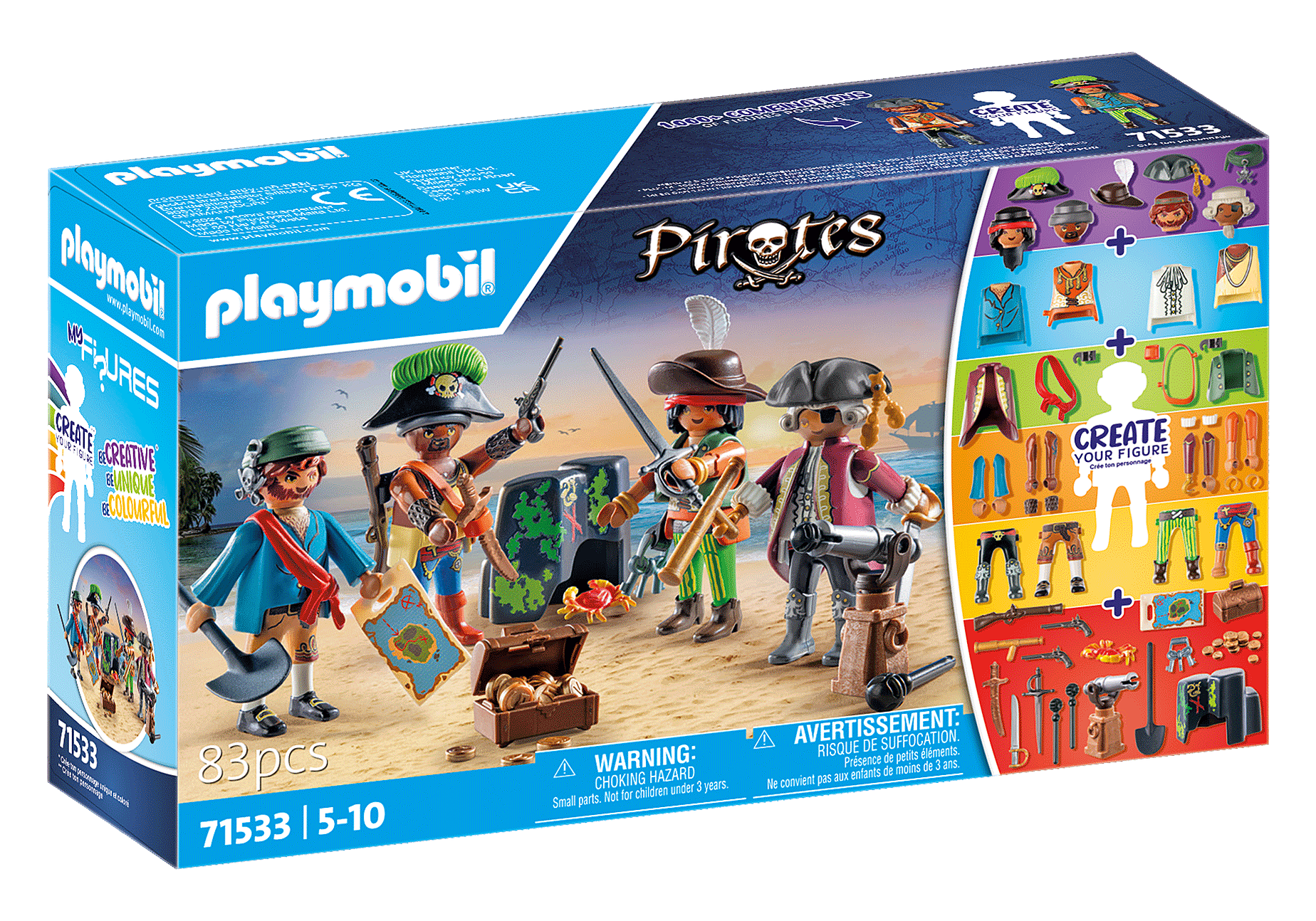 Playmobil 71533  my Figures  Piraten