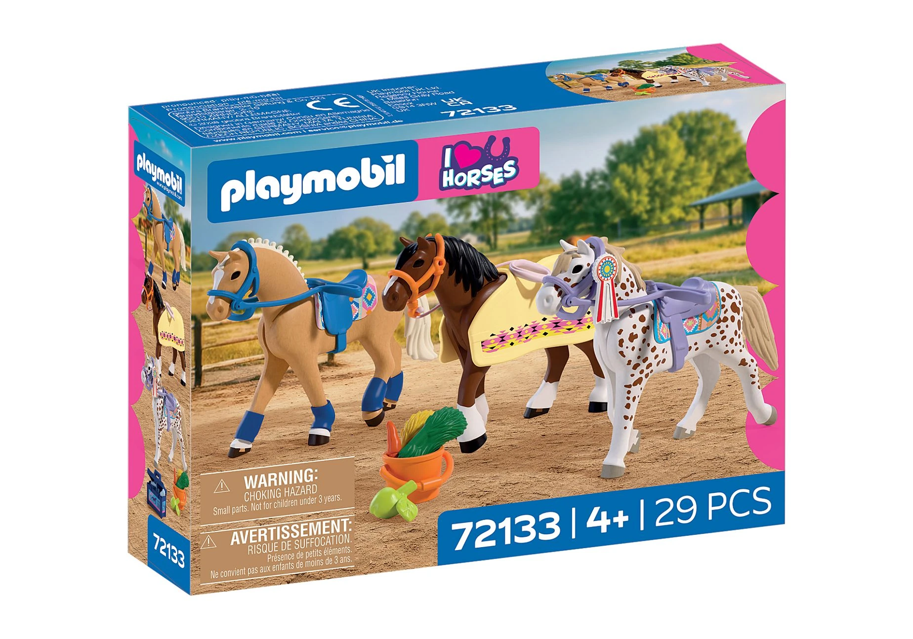 Playmobil 72133 I Love Horses Drei Sammelpferde