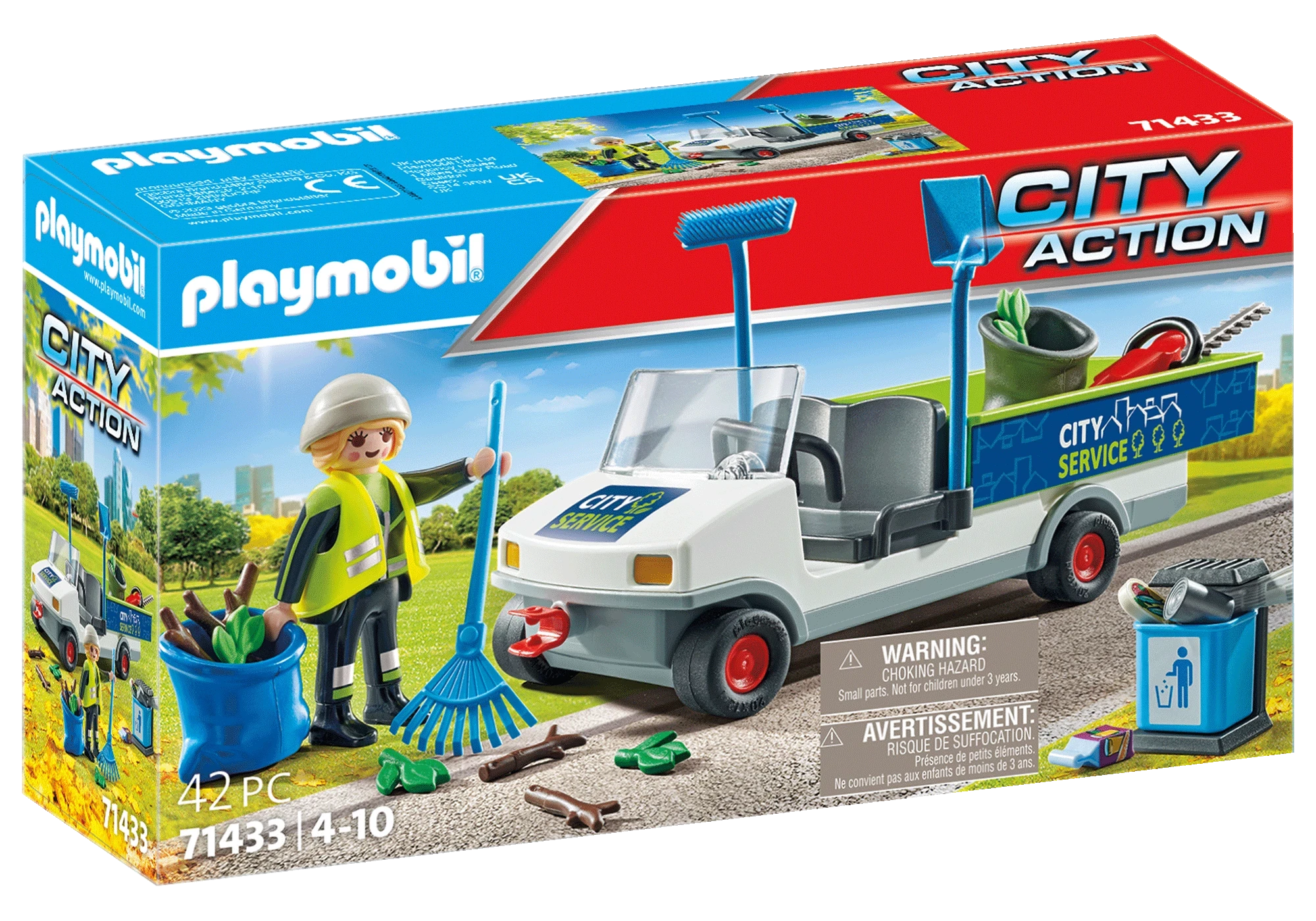 Playmobil 71433  City Action  Stadtreinigung mit E-Fahrzeug