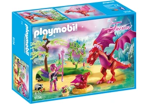 Playmobil 9134  Fairies  Drachenmama mit Baby