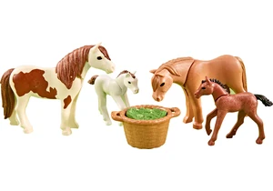 Playmobil 6534    Ponys mit Fohlen (Folienverpackung)