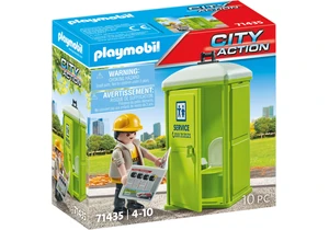 Playmobil 71435  City Action  Mobile Toilette