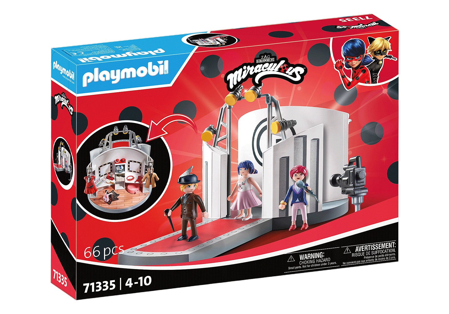 Playmobil 71335  Miraculous  Gabriels Fashion Show