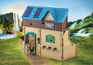 Playmobil 1036  Horses of Waterfall  Anbau-Stall (Folienverpackung)