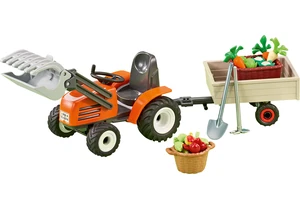 Playmobil 6537 Country Kompakter Frontlader mit Anhänger (Folienverpackung)