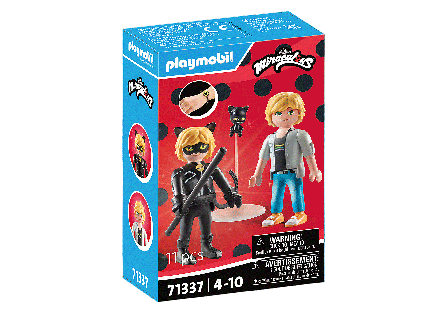 Playmobil 71337  Miraculous  Adrien & Cat Noir
