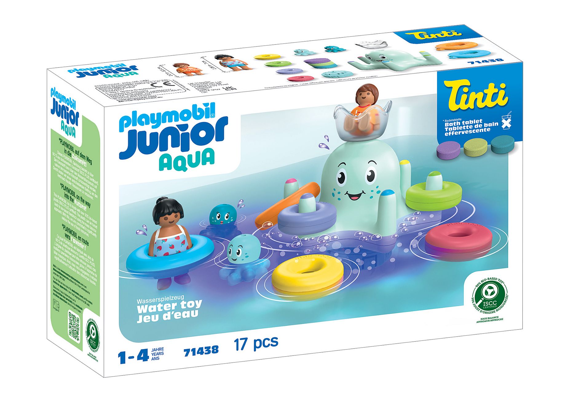 Playmobil 71438 Junior Tinti  Aqua Bunter Tintenfisch