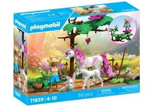 Playmobil 71839  Magic Unicorns  Zauberhafter Einhorn-Stall für Mama und Fohlen
