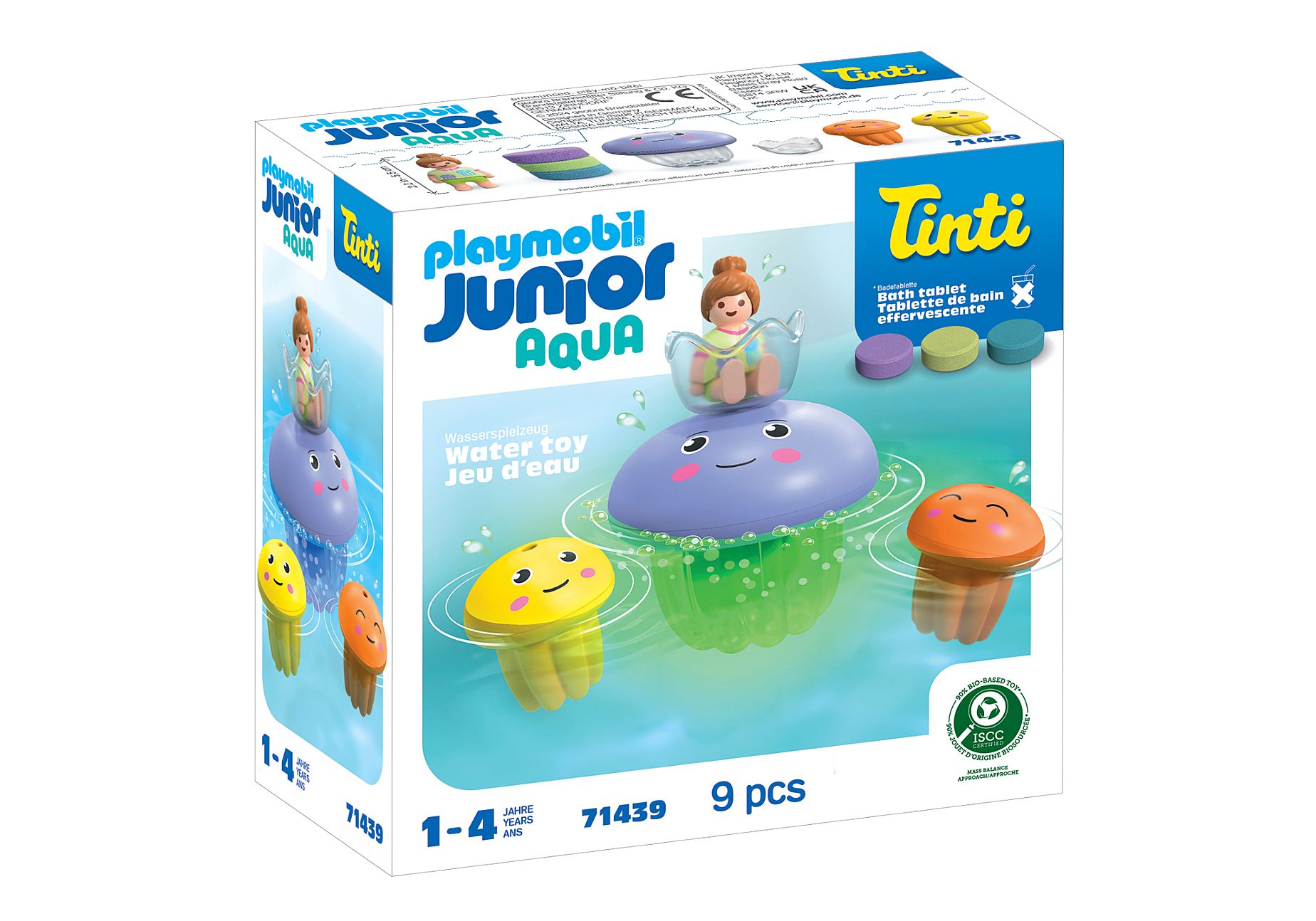 Playmobil 71439 Junior Tinti  Aqua Bunte Quallenfamilie