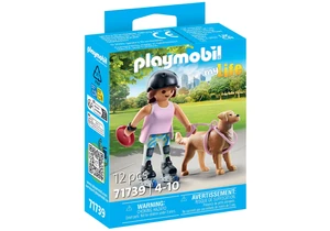 Playmobil 71739    Inlinerin mit Retriever