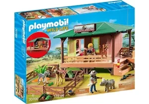 Playmobil 70766  Wild Life  Rangerstation mit Tieraufzucht