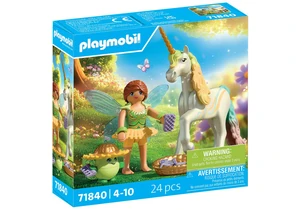 Playmobil 71840  Magic Unicorns  Sammeleinhorn Regenbogenblume mit Fee