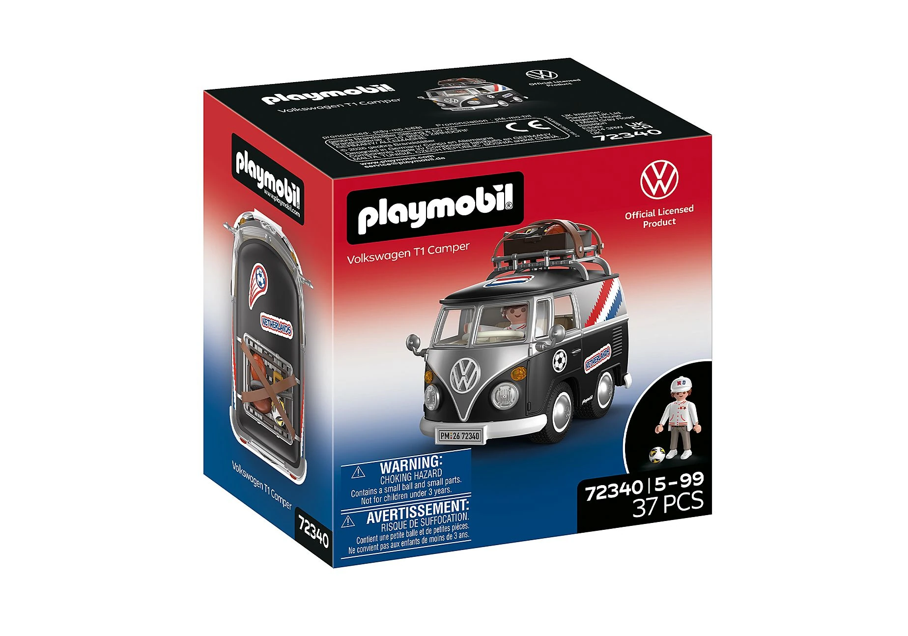 Playmobil 72340 Volkswagen T1 Camper Niederlande Edition