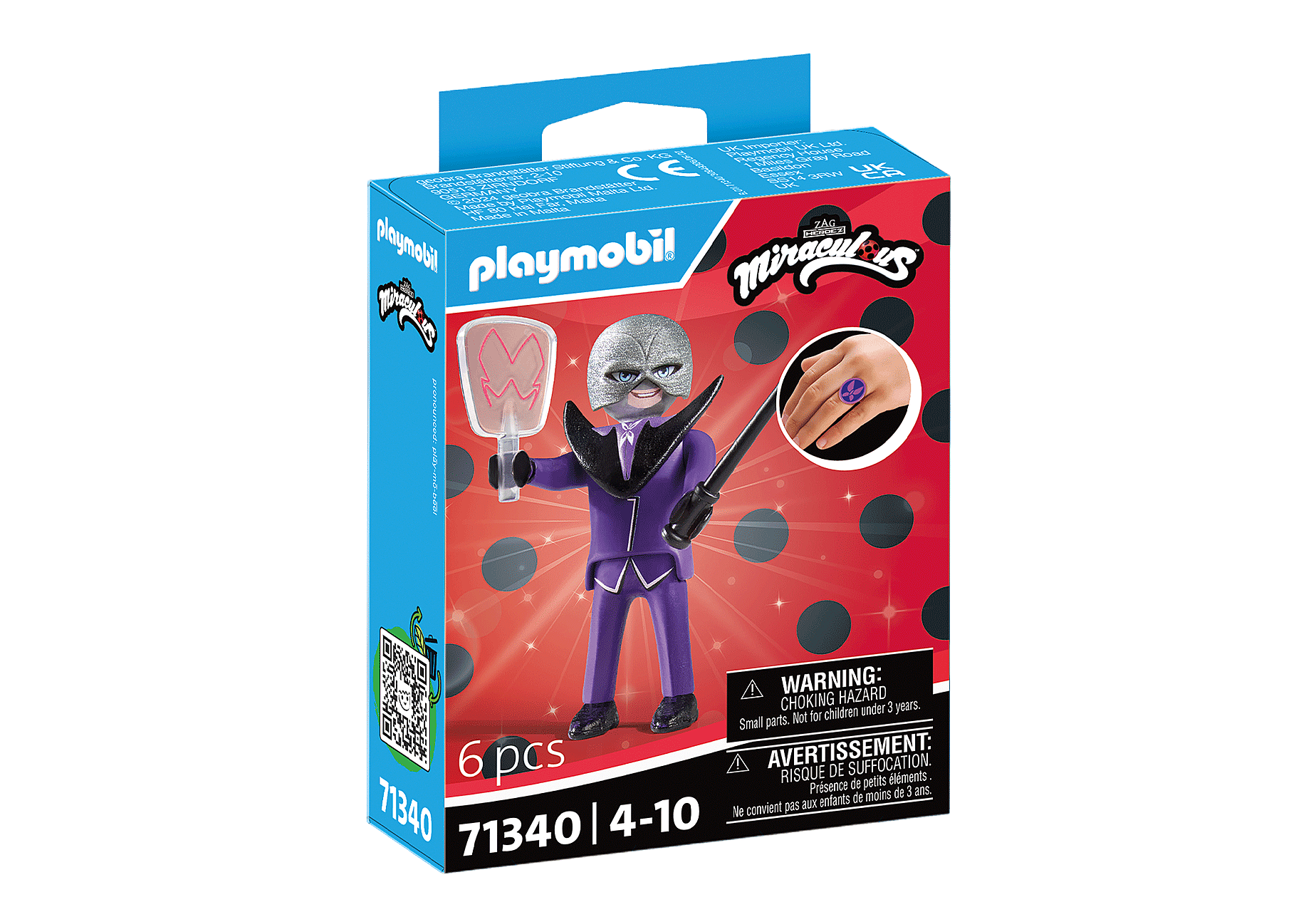 Playmobil 71340  Miraculous  Hawk Moth