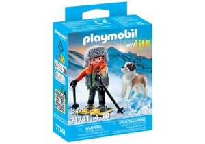 Playmobil 71741  myLife  Wanderer mit Bernhardiner