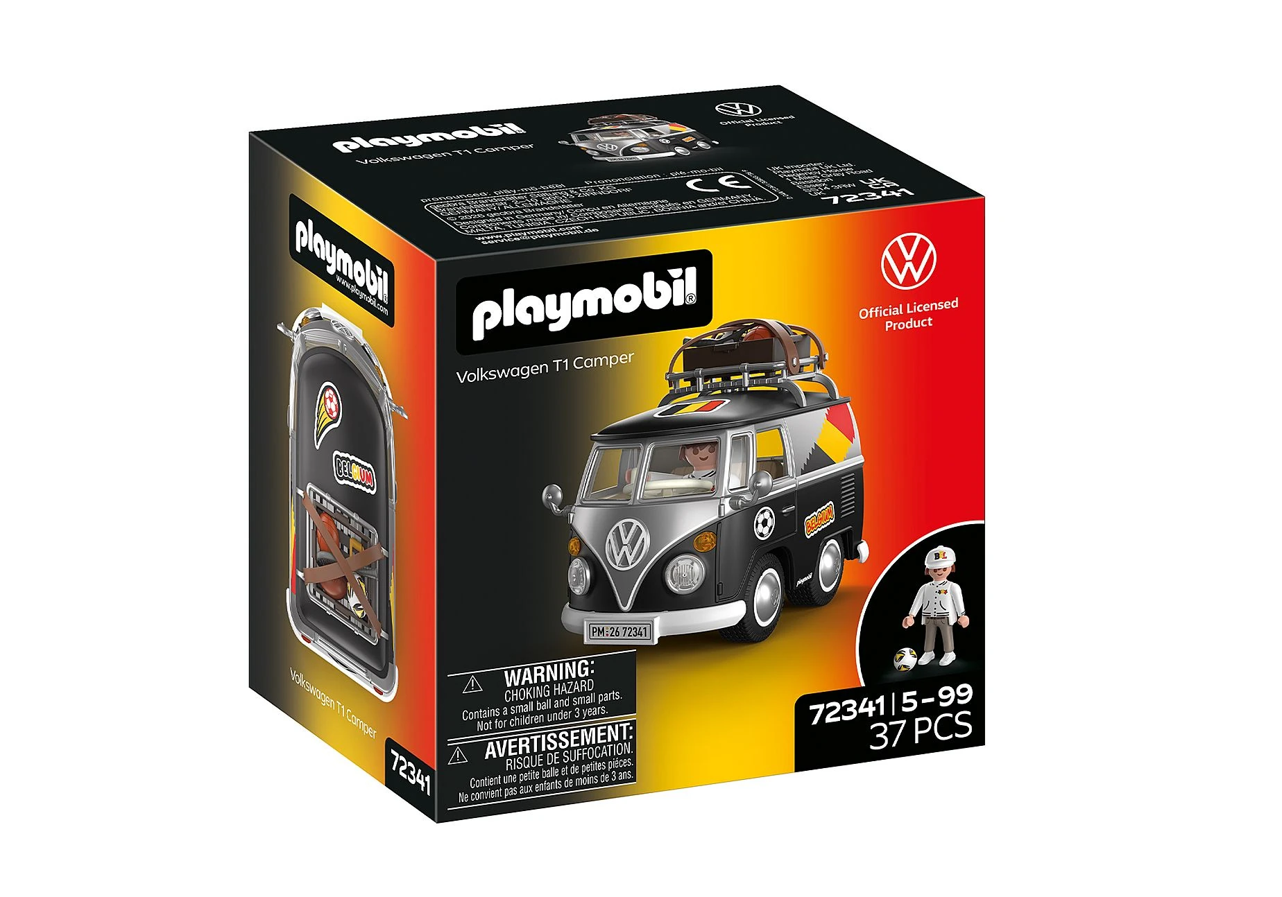 Playmobil 72341 Volkswagen T1 Camper Belgien Edition