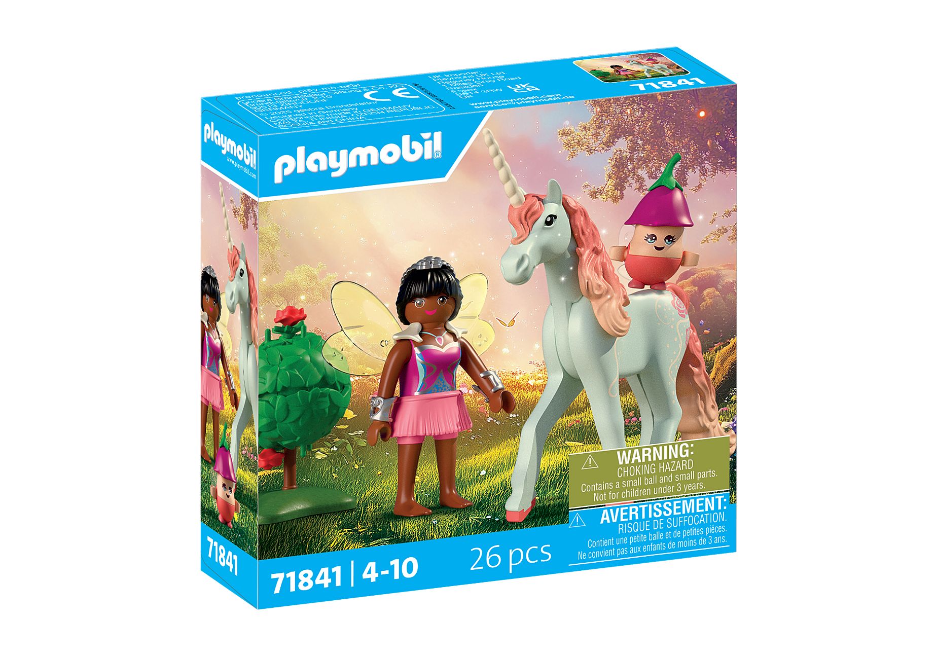 Playmobil 71841  Magic Unicorns  Sammeleinhorn Himmelsrose mit Fee