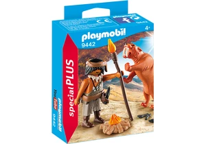 Playmobil 9442  Special Plus  Neandertaler mit Säbelzahntiger Spiel