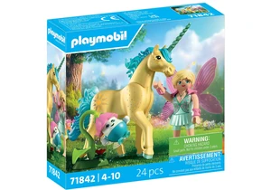 Playmobil 71842  Magic Unicorns  Sammeleinhorn Sonnenscheinblüte mit Fee