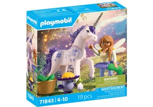Playmobil 71843  Magic Unicorns  Sammeleinhorn Glückslavendel mit Fee