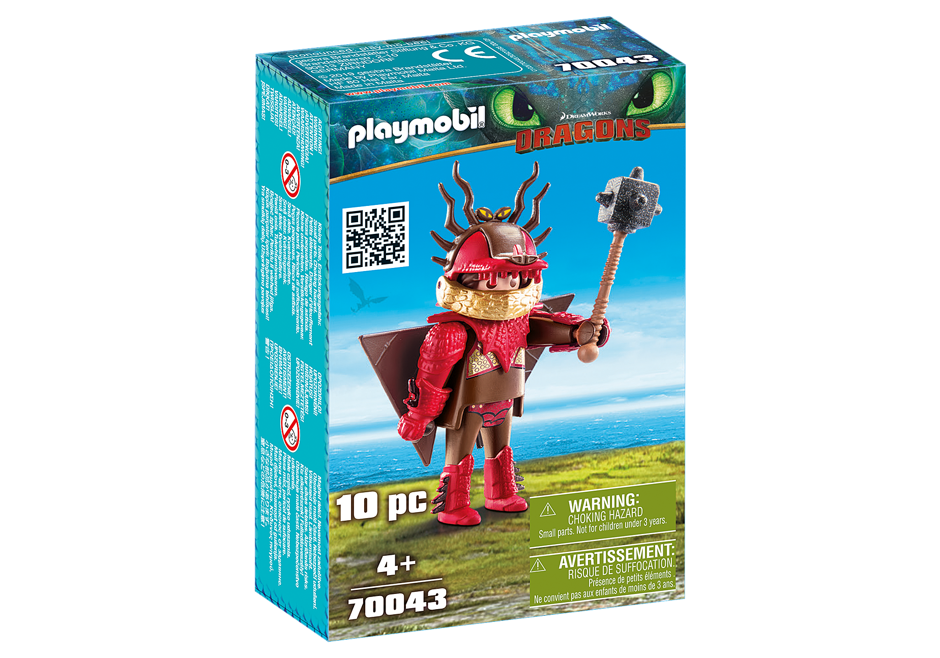 Playmobil 70043  Dragons  Rotzbakke im Fluganzug