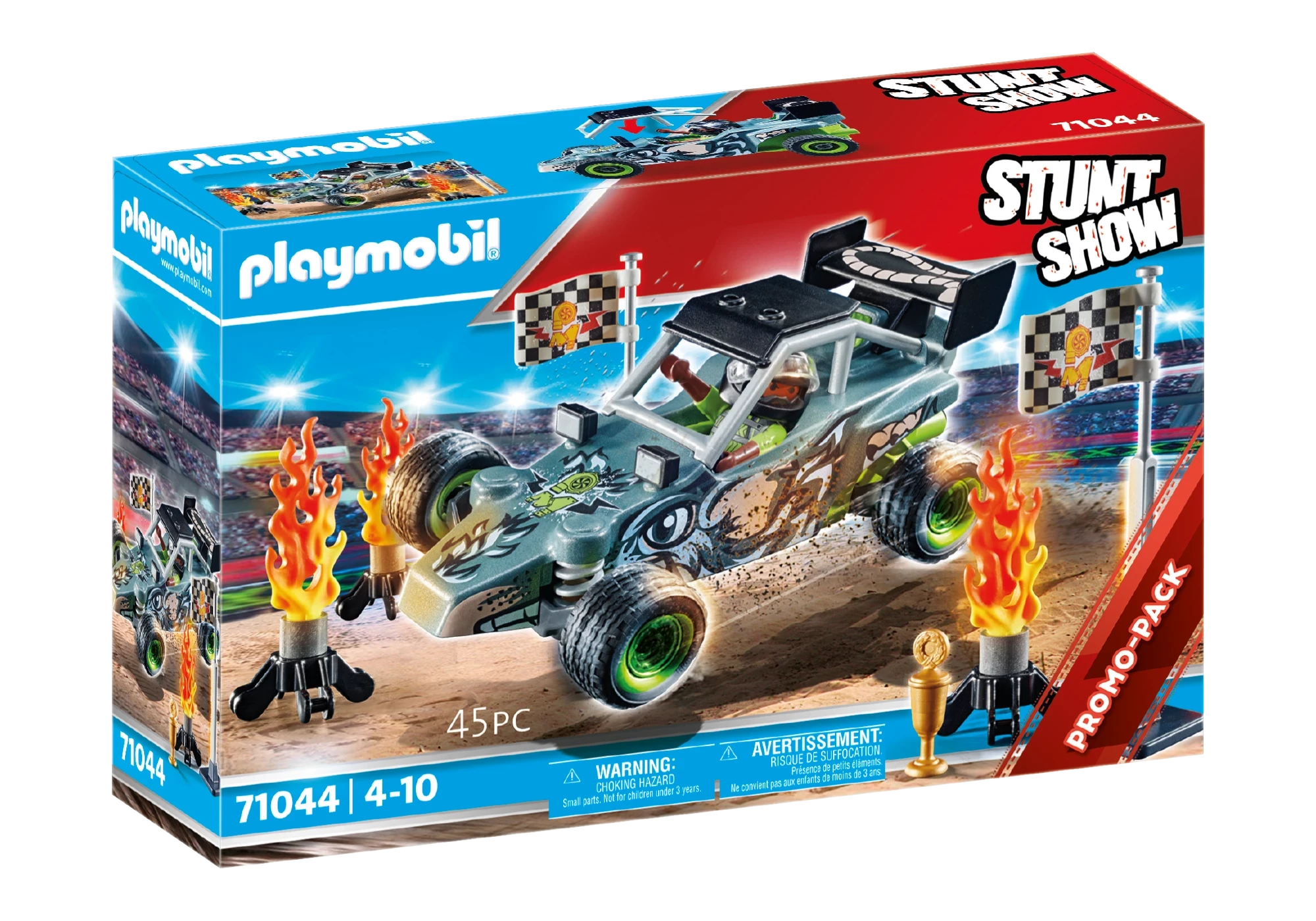 Playmobil 71044  Stunt Show Promo Pack Racer