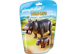 Playmobil 6945  Family Fun  Nilpferd mit Baby
