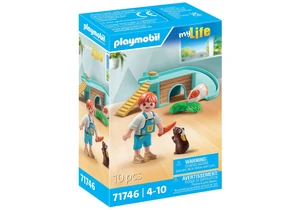Playmobil 71746    Junge mit Meerschweinchen