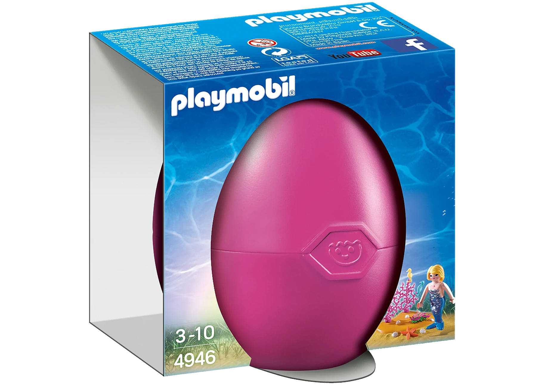 Playmobil 4946 Fairies Osterei Meerjungfrau mit Seepferdchen