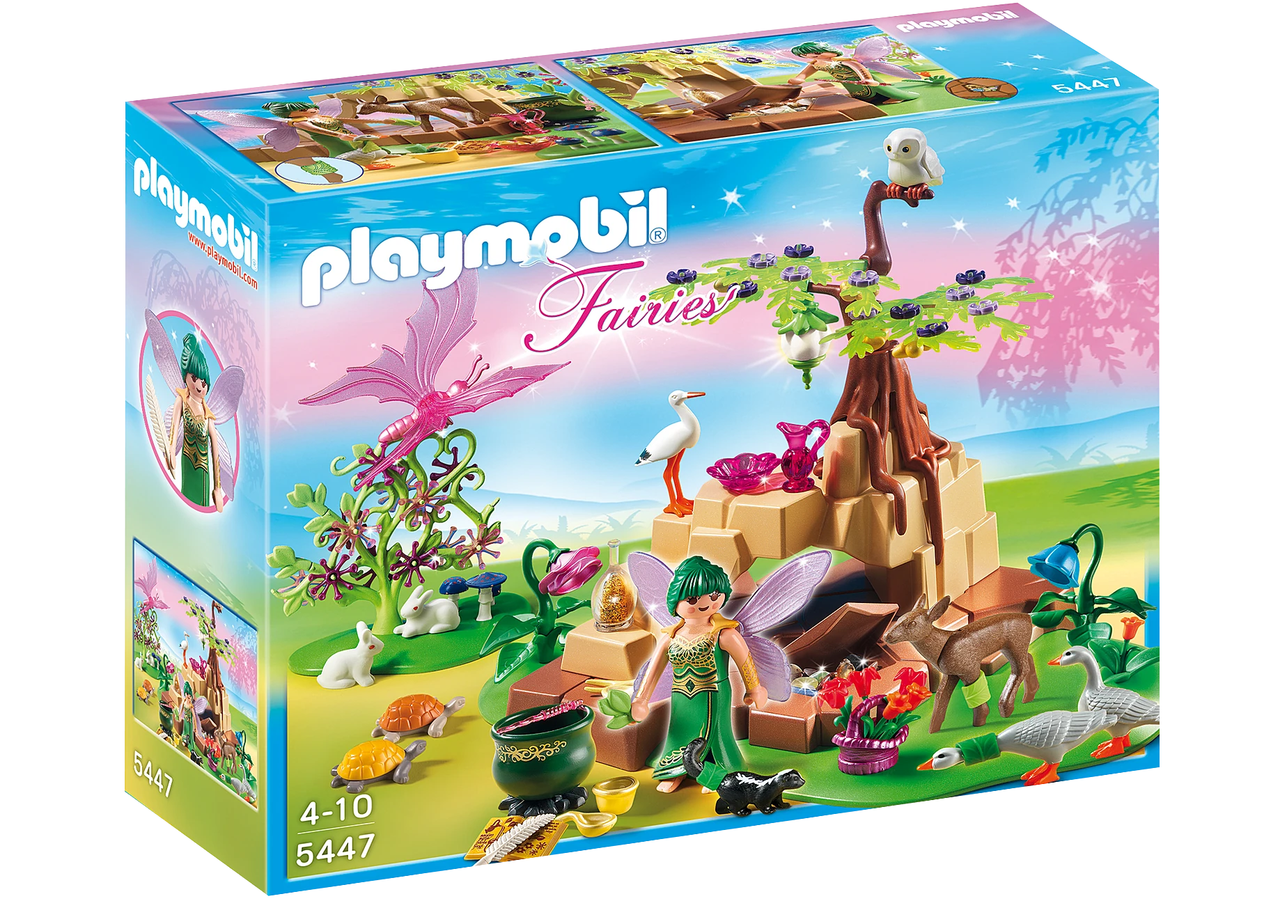 Playmobil 5447  Fairies  Zaubertrankfee Elixia im Tierwäldchen