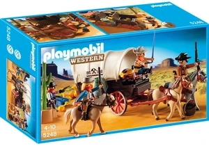 Playmobil 5248  Western  Planwagen mit Überfall