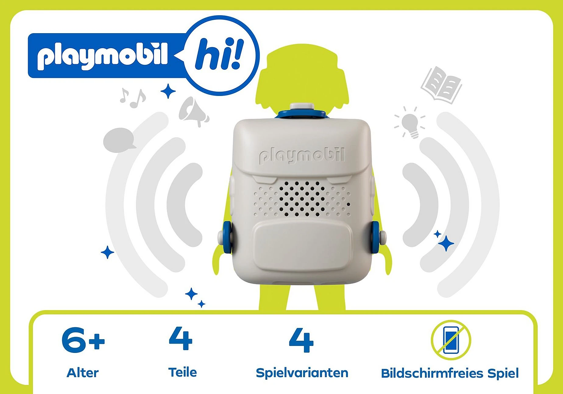 Playmobil 72248 hi! Interaktiver Backpack