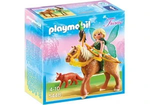 Playmobil 5448  Fairies  Waldfee Diana mit Mondpferd