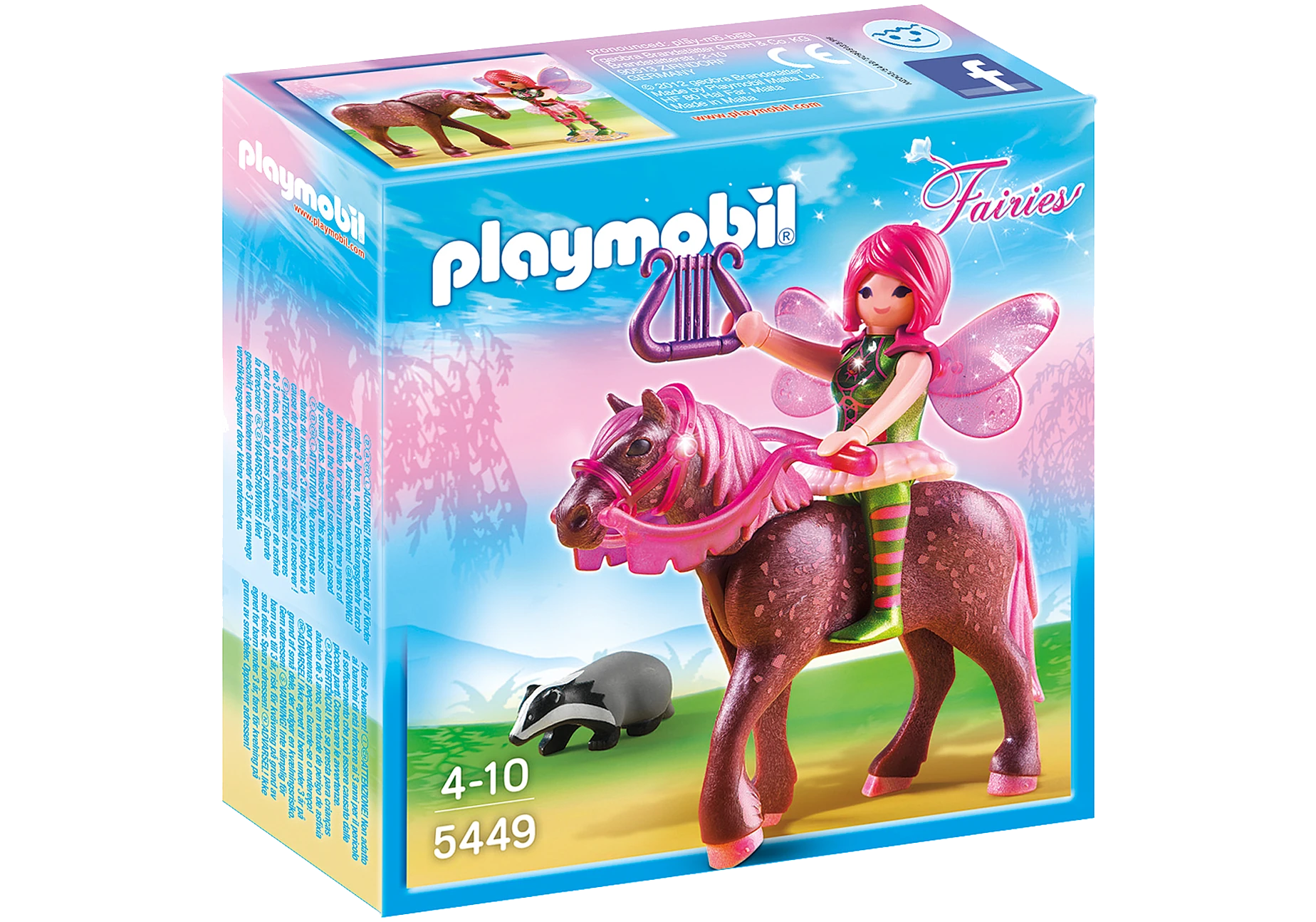 Playmobil 5449  Fairies  Waldfee Surya mit Abendrotpferd