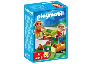 Playmobil 4349 Bollerwagen mit Kleintieren