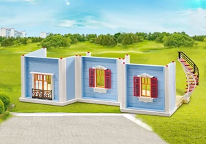 Playmobil 9849  Dollhouse  Etagenergänzung für Mein Großes Puppenhaus (Folienverpackung)