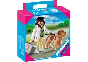 Playmobil 4750  Special Plus  Tierärztin mit Hund